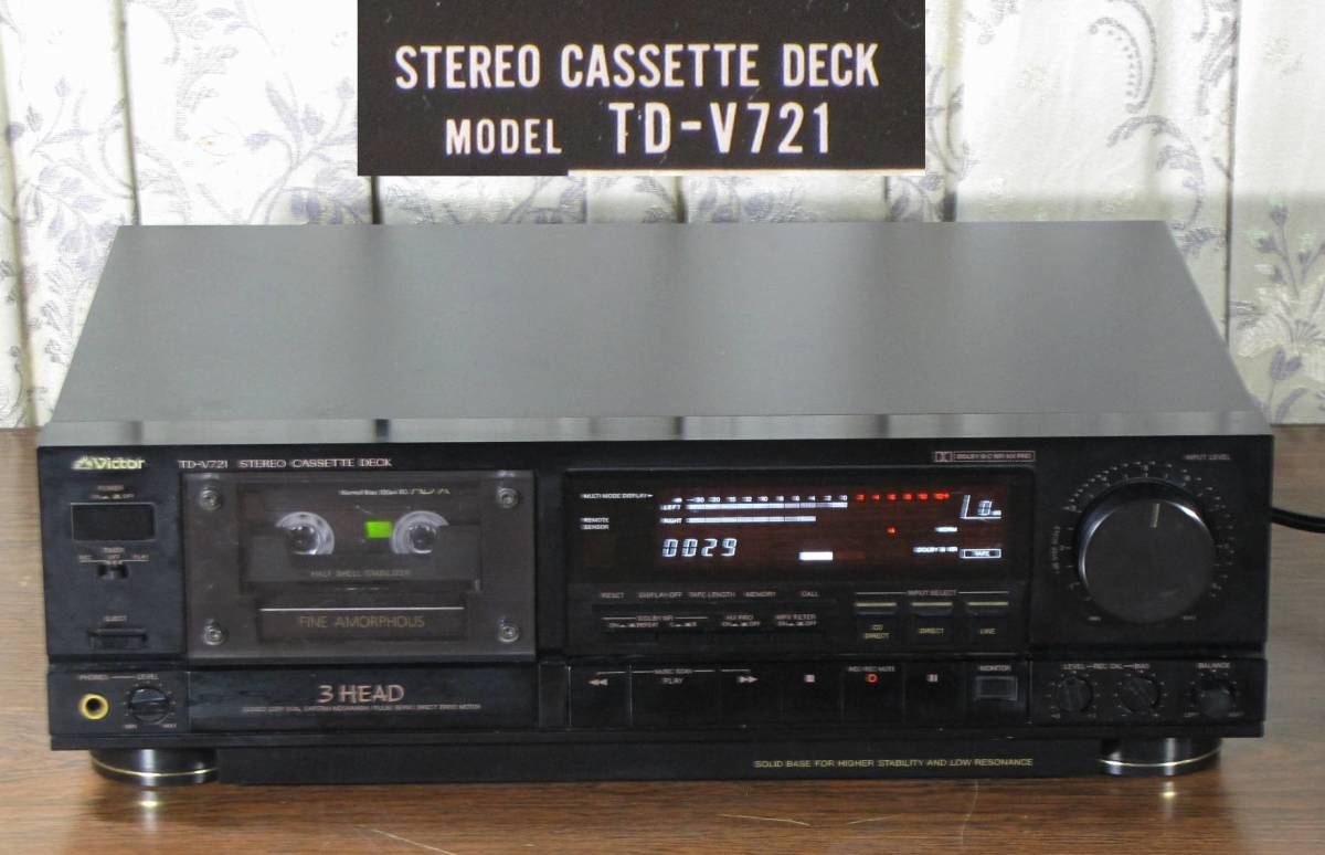 TD-V721 Victor 3ヘッド ビクター VICTOR audio Enjoy － Audiolife