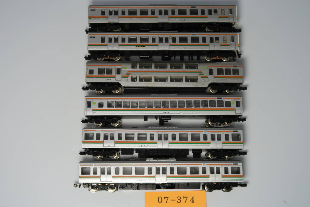 Yahoo!オークション 07-374【まとめ車両】TOMIX 211系（6両）まとめて