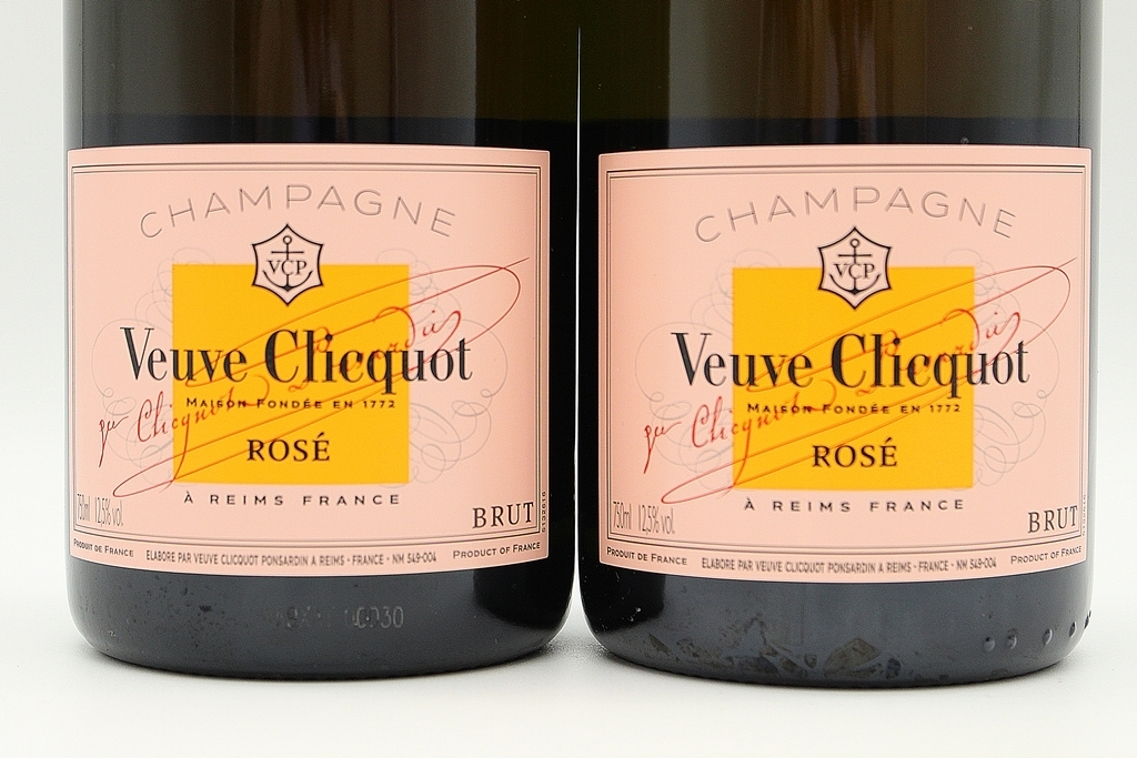 未開栓★Veuve Clicquot ROSE ヴーヴ クリコ ロゼ ★ 2本セット シャンパン 750ml 12.5％ z_z