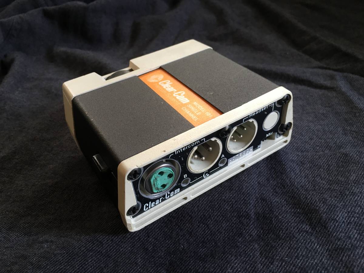 クリアカム Clear-com model-501 Used Clear-Com RS-501 Single