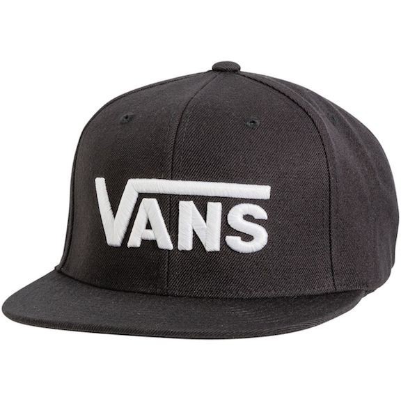 Vans Drop V Snapback Hat Cap Black/White キャップ 【公式通販】