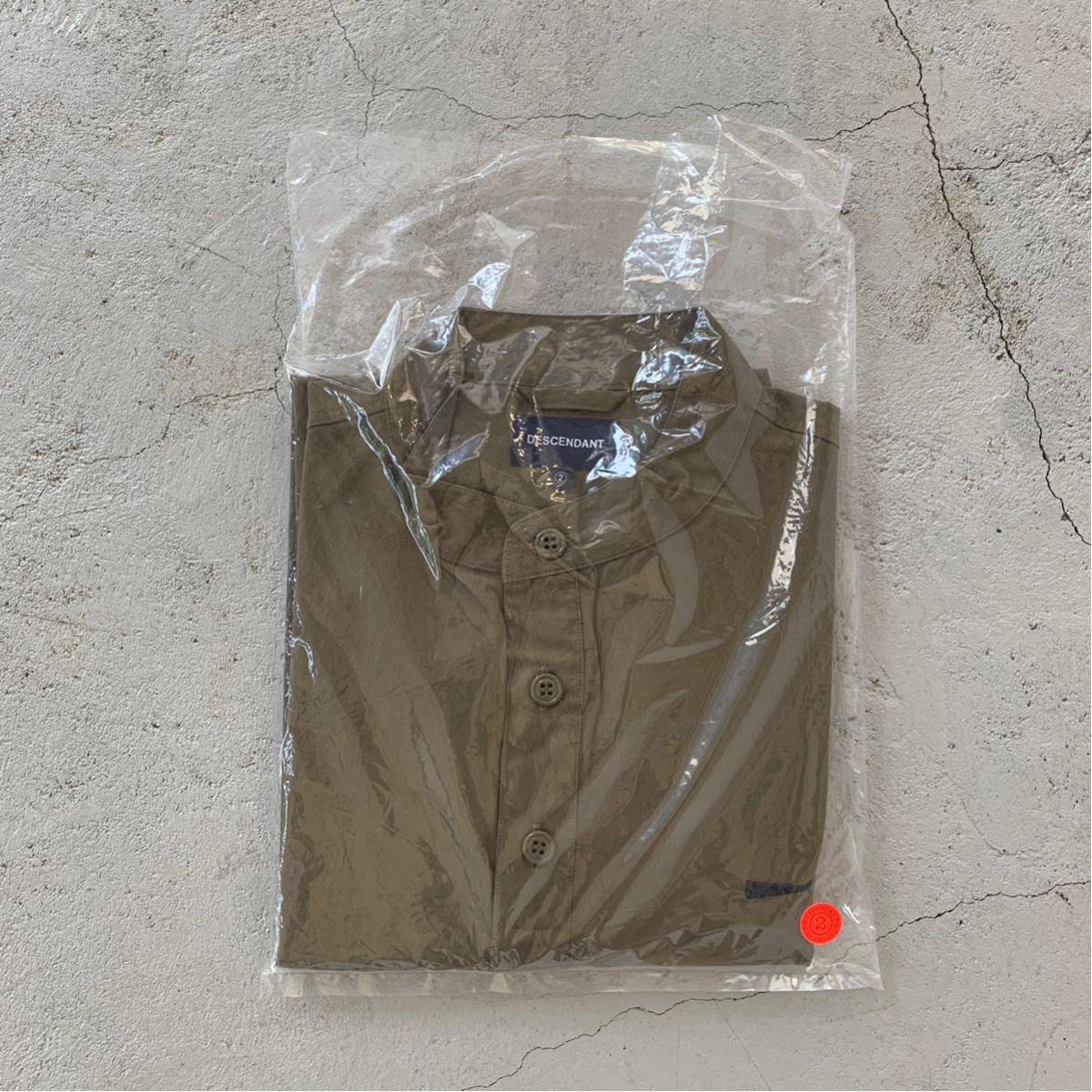 DESCENDANT ディセンダント サイズ 2/M SMOCK PULLOVER SS SHIRT