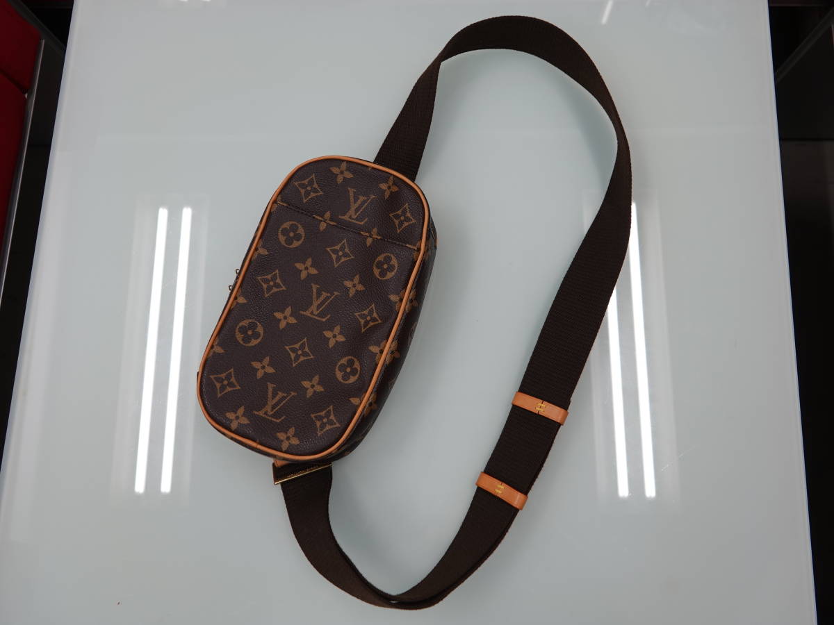 LOUIS VUITTON ボディバッグ モノグラム ポシェット・ガンジュ ルイ 