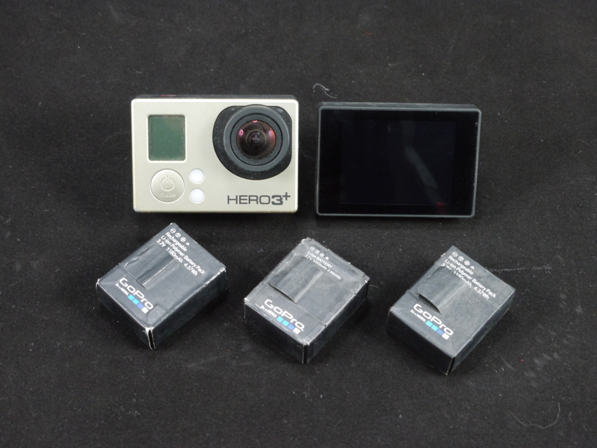 gopro 2026年最新Yahoo!オークション hero3(バッテリー、充電器)の 
