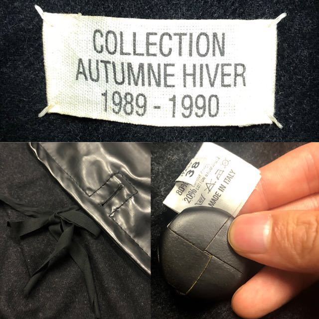 AW1989 MARTIN MARGIELA CIGARETTE SHOULDER DOUBLE BREASTED JACKET