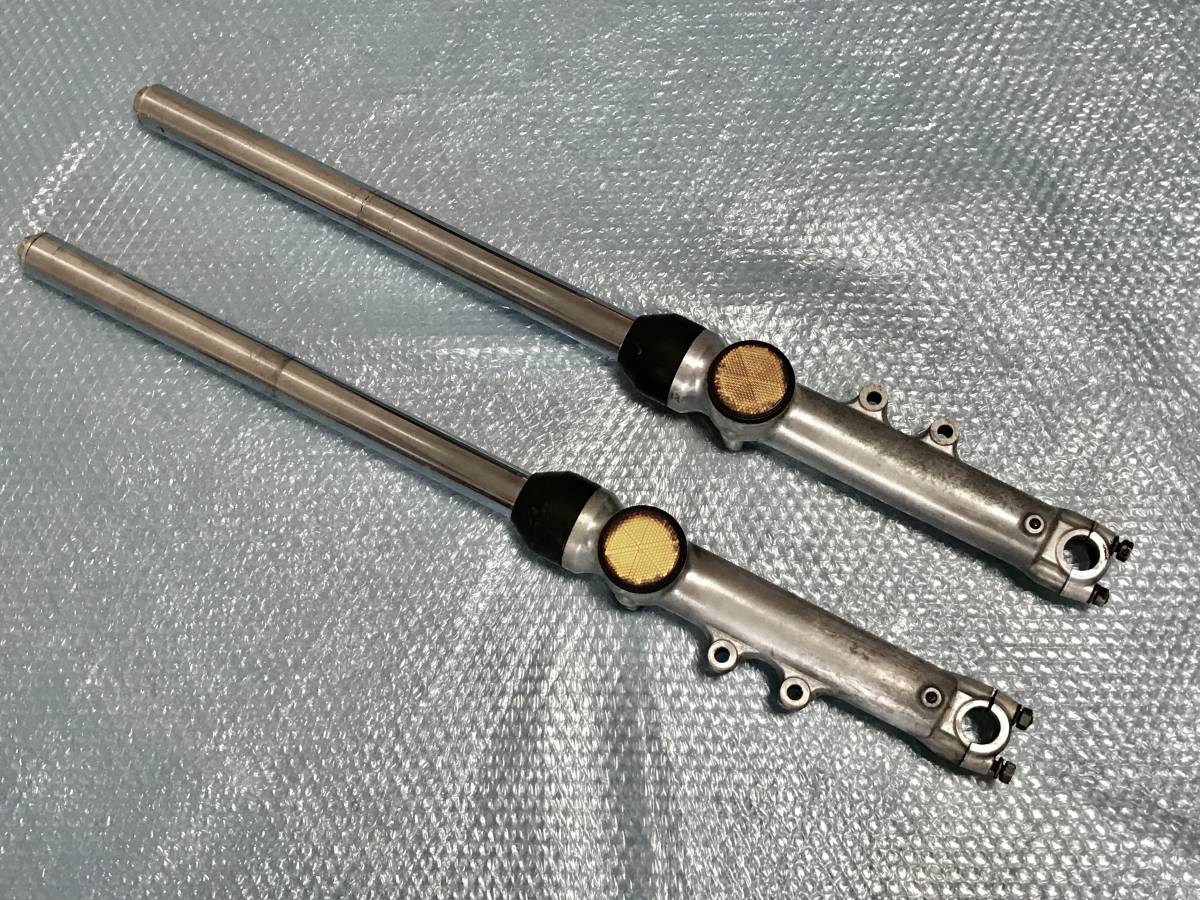 最初期！72年Z1 かまぼこ フロントフォーク 程度良好/Z750RSカマボコ
