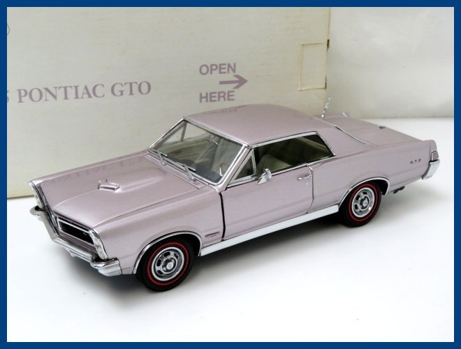 ☆Danbury Mint/ダンバリーミント 1/24ミニカー 1965 Pontiac
