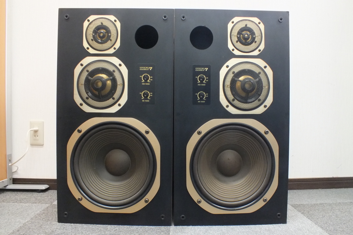 ☆CORAL コーラル DX-7 スピーカーペア ブックシェルフ型 3way