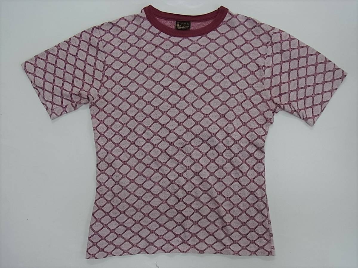 ビンテージ 60～70年代オリジナル Sportswear社製 ジャガード Tシャツ 