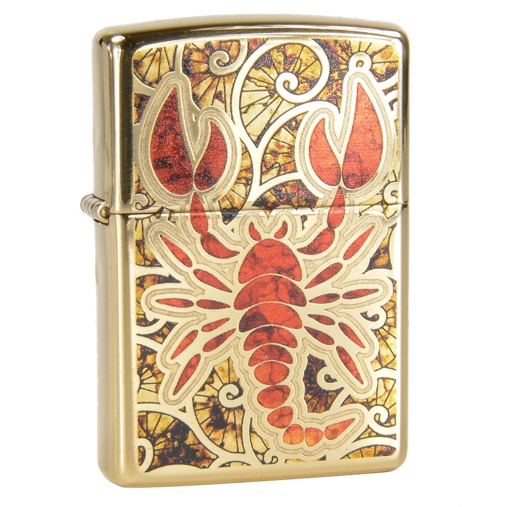 爆買い ZIPPO サソリ ＃29096 ハイポリッシュブラス ジッポー オイルライター(タウン＆カントリー)｜売買されたオークション情報、yahooの商品情報をアーカイブ公開 - オークファン Zippo