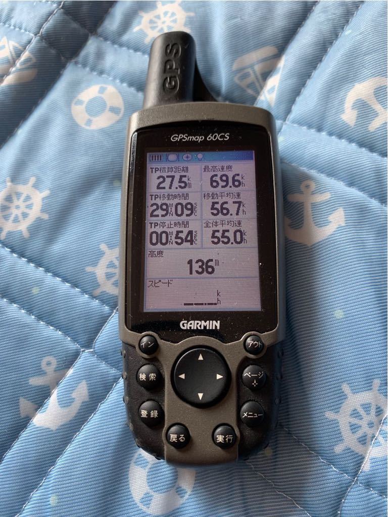 オーディオ機器 【X2380】 GARMIN GPSMAP 60CS ガーミン