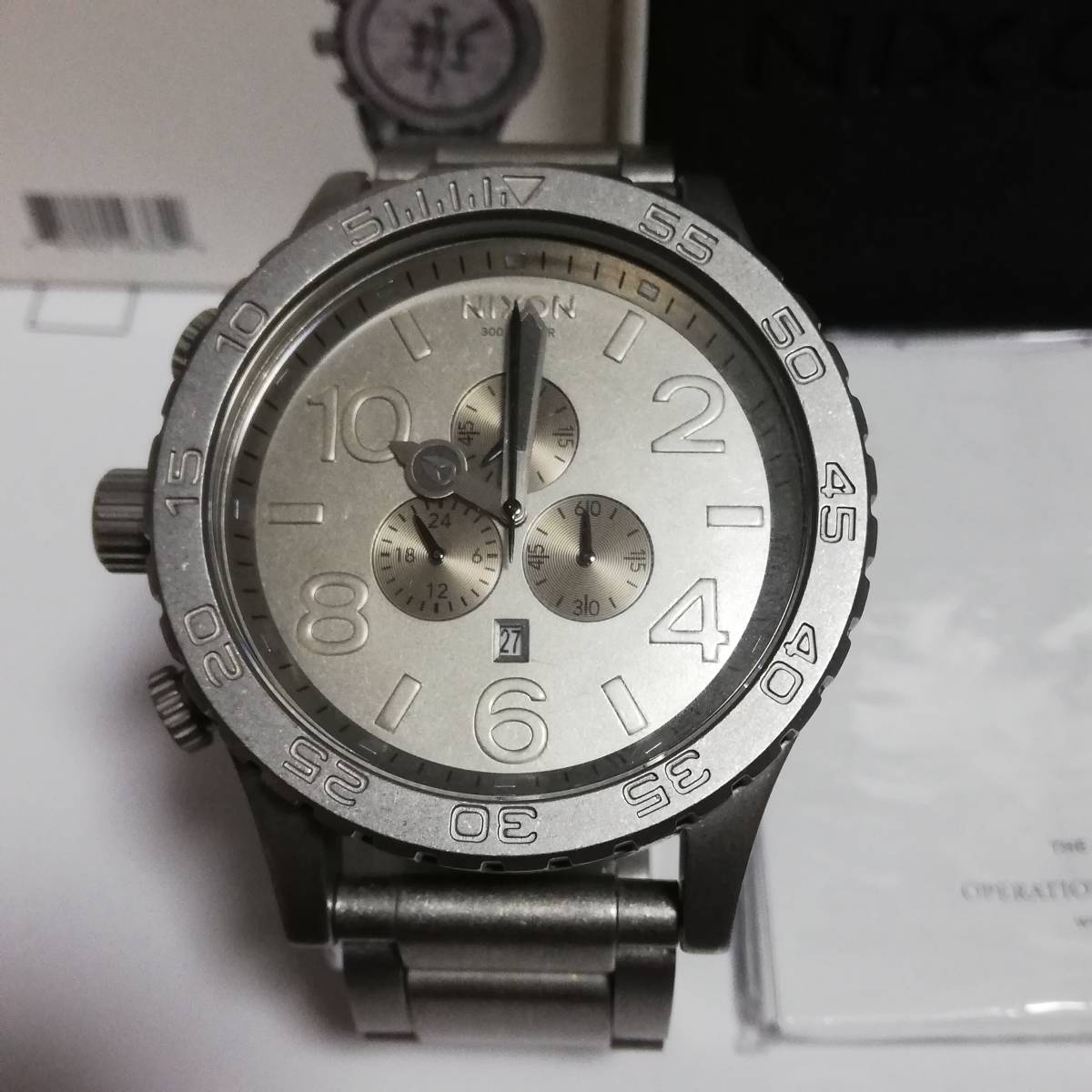 51-30 NIXON ニクソン CHRONO | クロノ ⁄ Stainless Steel クロノ
