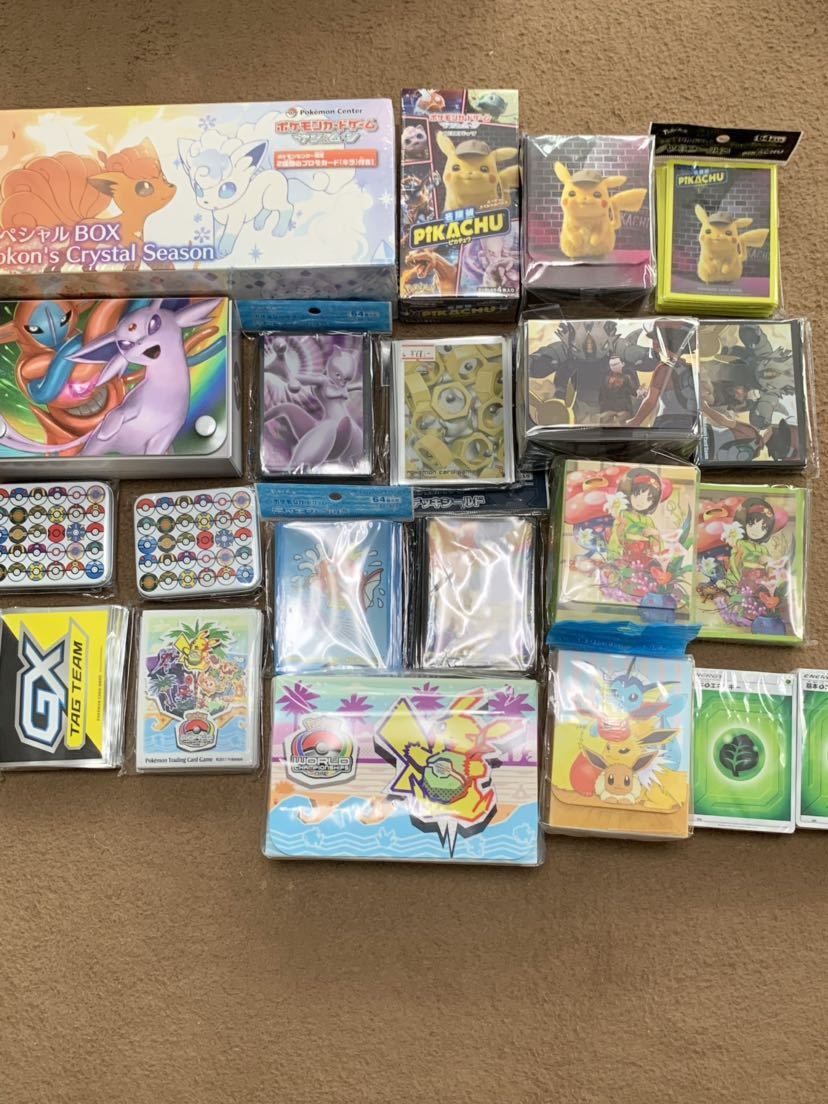 ポケモンカード デッキシールド 未開封 まとめ売り ポケモンカード