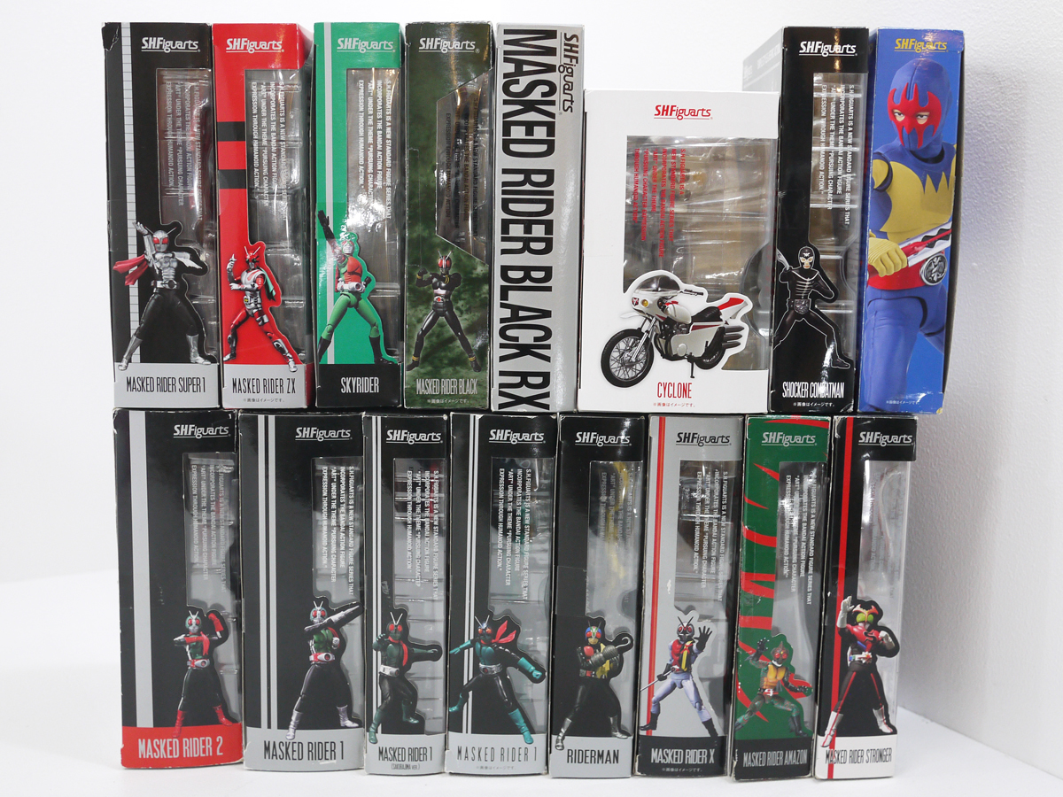 ☆中古☆S.H.Figuarts 昭和 仮面ライダー まとめセット☆フィギュ