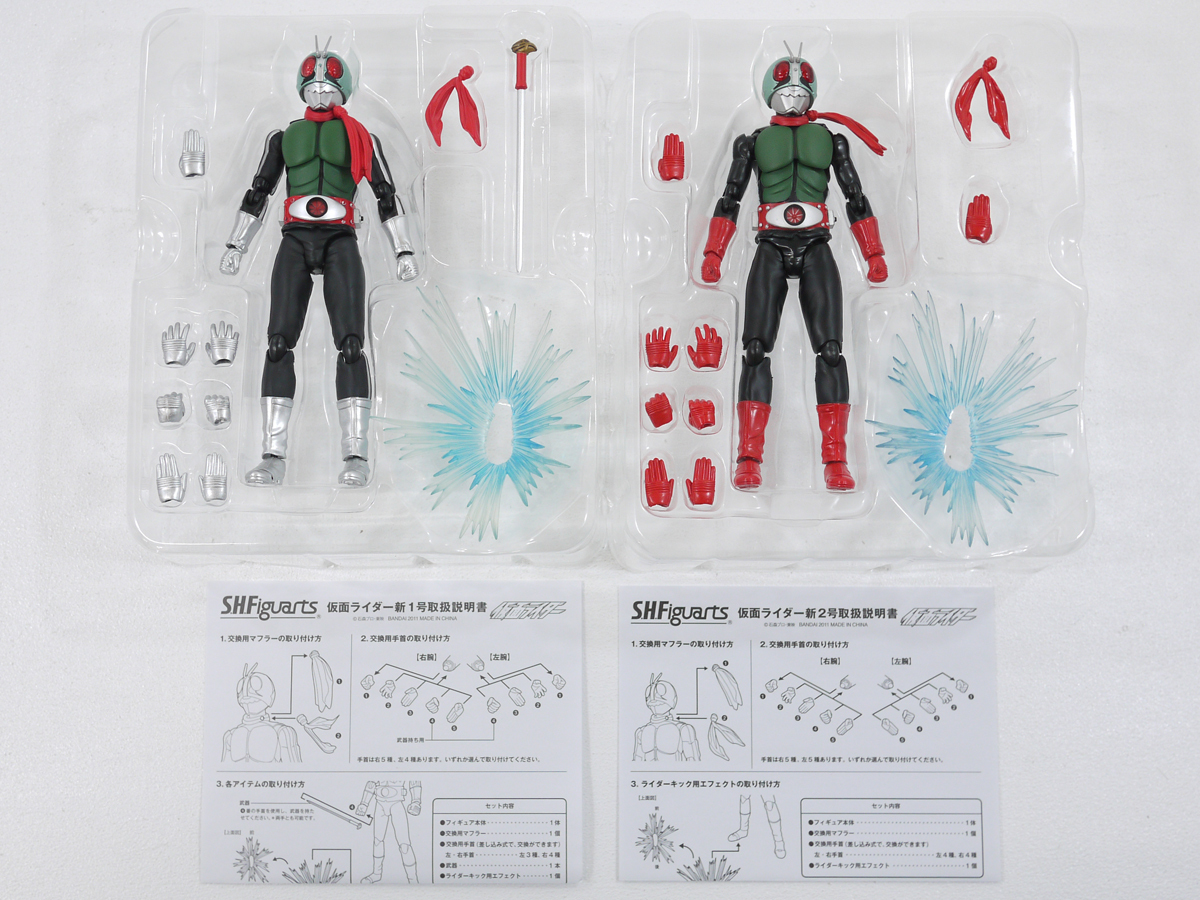 ☆中古☆S.H.Figuarts 昭和 仮面ライダー まとめセット☆フィギュ