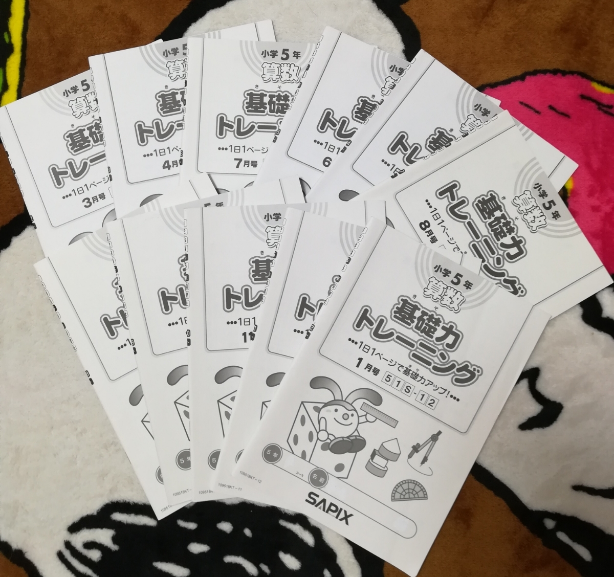 ㉔あ 希少未記入 サピックス SAPIX 5年 理科 通常レッスン 一年分
