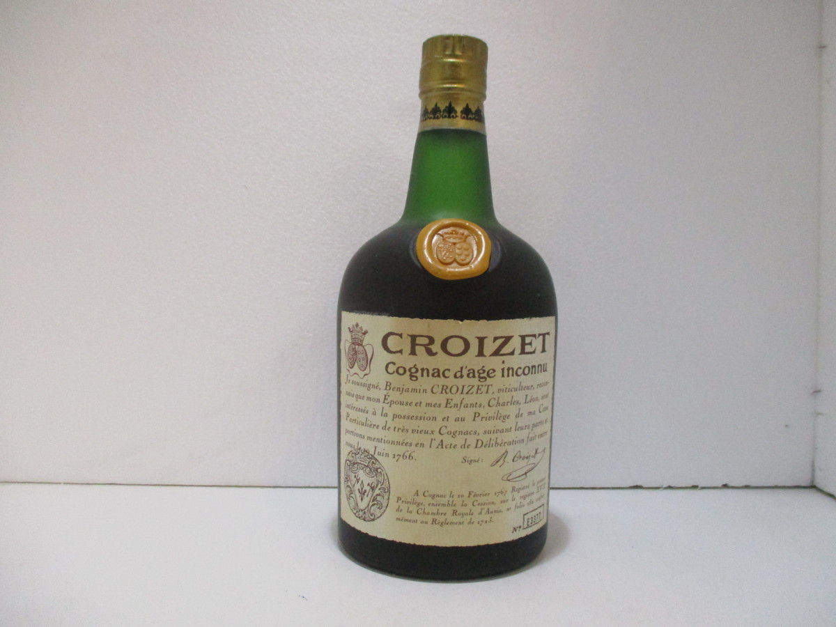 コニャック クロアーゼ アージュ アンコニュ CROIZET age - Yahoo 