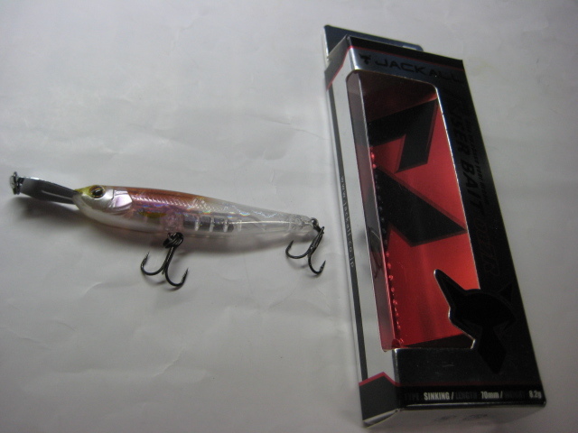 ジャッカル ライザーベイト007r Hlクリアーワカサギヘッド Jackall Riser Bait 007r ミノー 売買されたオークション情報 Yahooの商品情報をアーカイブ公開 オークファン Aucfan Com