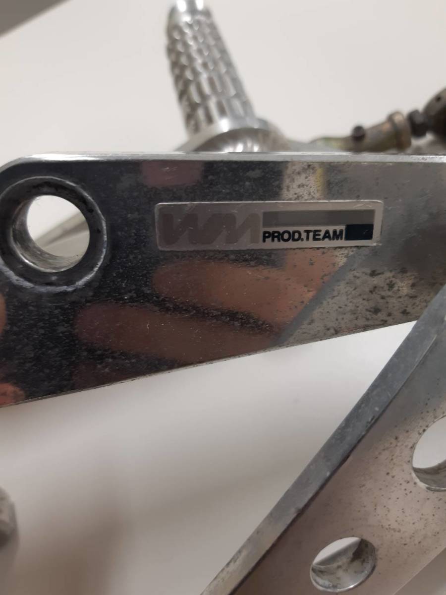 WM SR400 バックステップ アルミ SR400 WM wellingtons製 アルミ