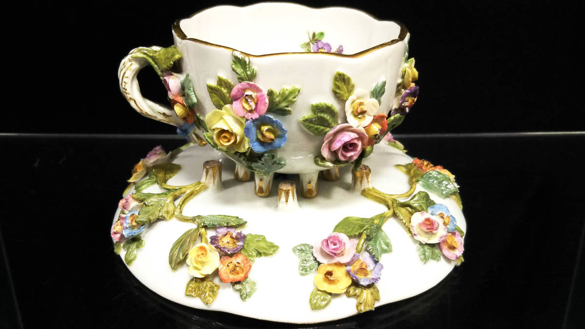 マイセン カップ Meissen ソーサー 1825-1924年代 1732-1773年代