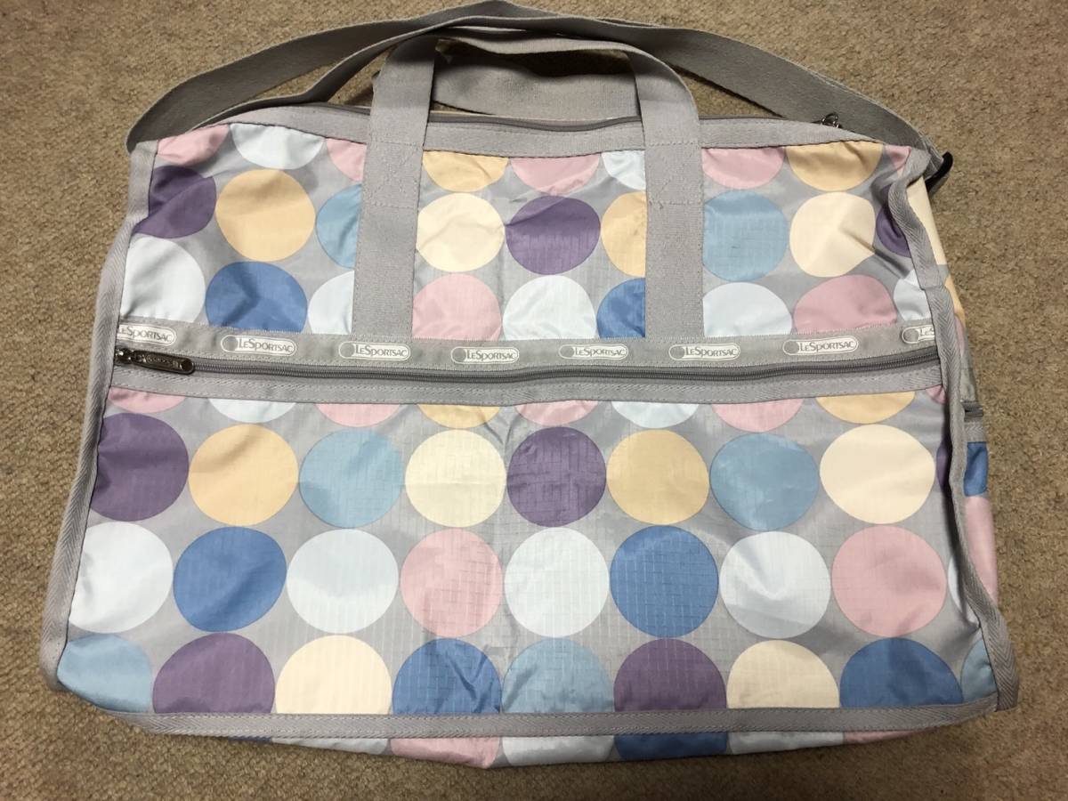 ボストンバッグ レスポートサック LeSportsac 美品 レディース 
