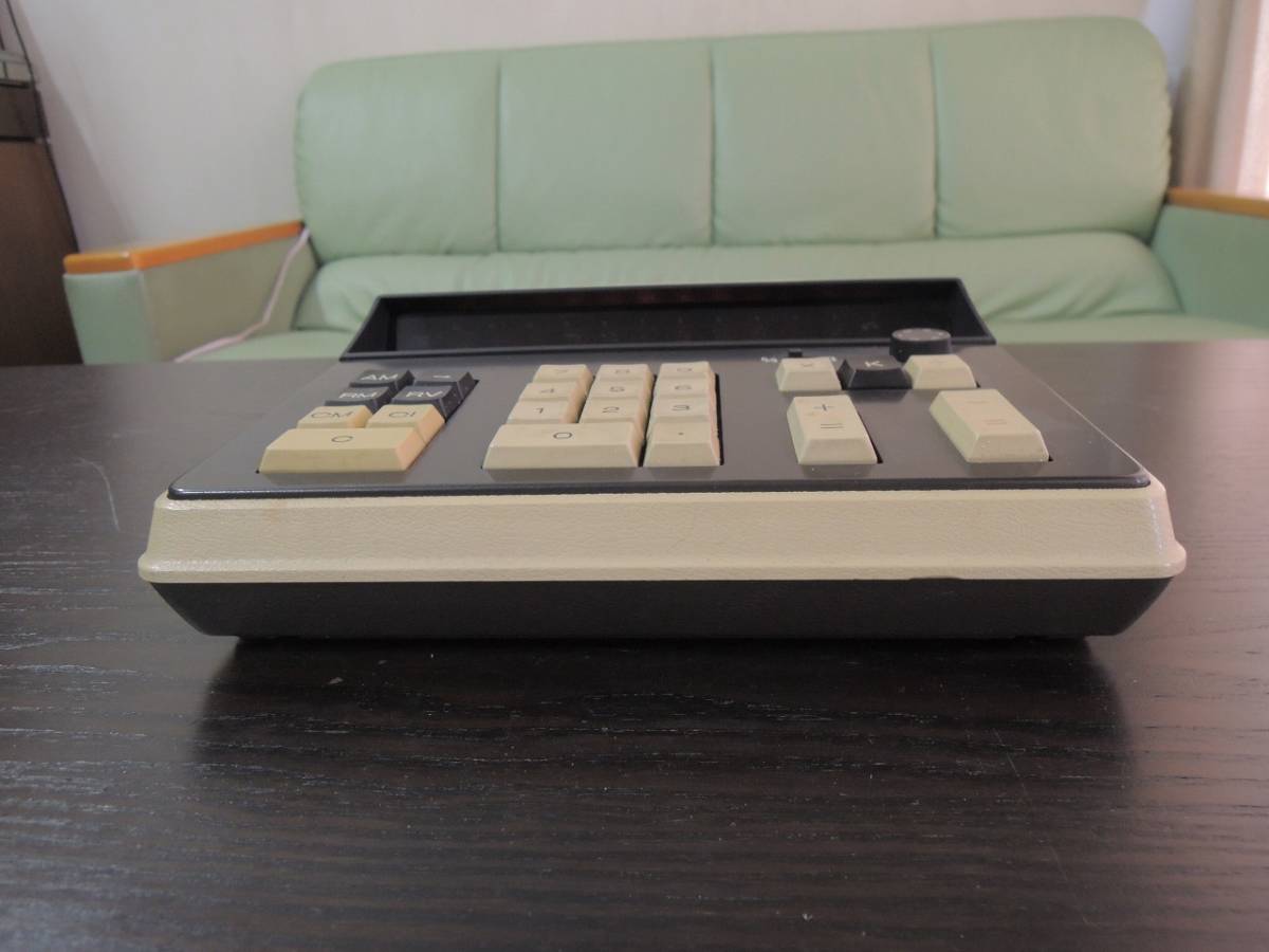 Canon Canola 昭和レトロ 卓上 ニキシー管 計算機 ニキシー管電卓