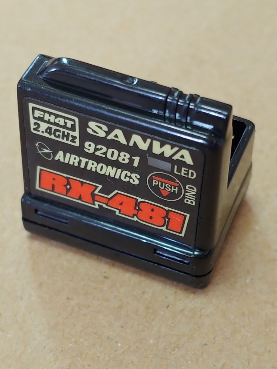受信機 RX-481 サンワ サンワ受信機 SANWA 2個 RX481・中古品 中古 RX481