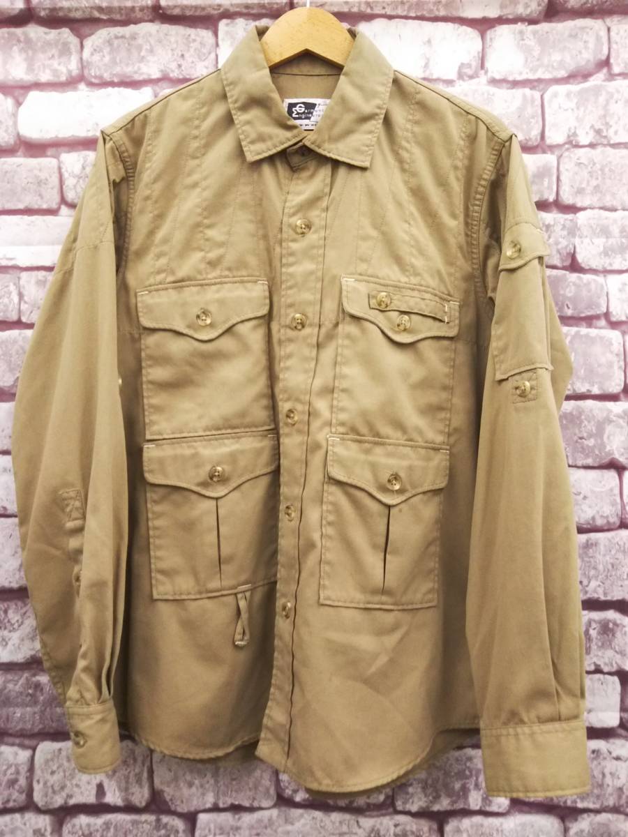Engineered Garments サファリシャツ エンジニアードガーメンツ ENGINEERED GARMENTS エンジニアドガーメンツ サファリシャツ 長袖