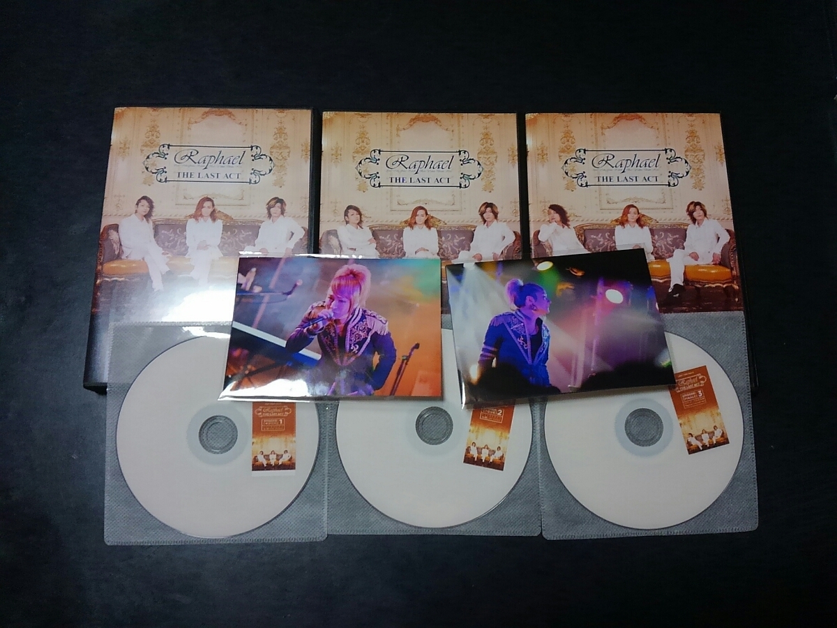Raphael□THE LAST ACT／ROAD／TOUR／FINALE□DVD3枚＋特典DVD3枚＋生