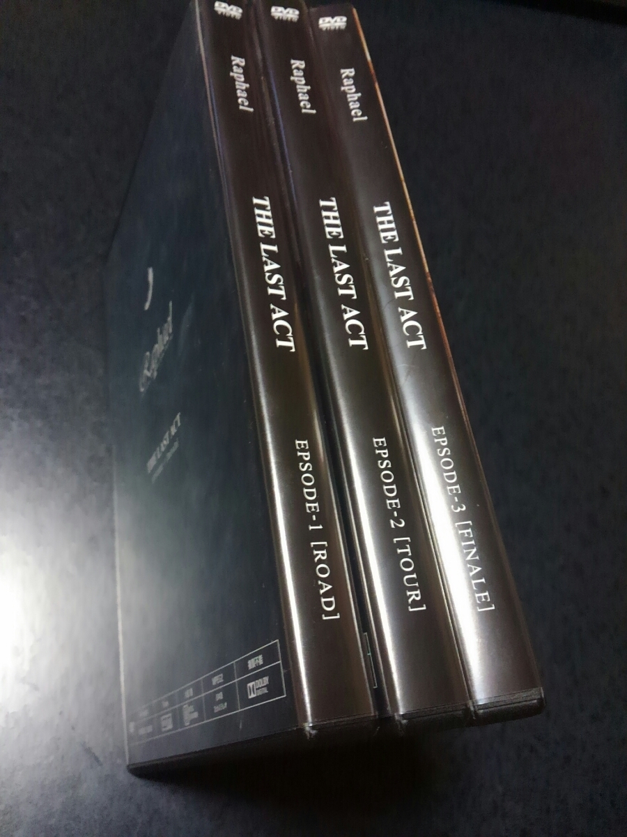 Raphael□THE LAST ACT／ROAD／TOUR／FINALE□DVD3枚＋特典DVD3枚＋生