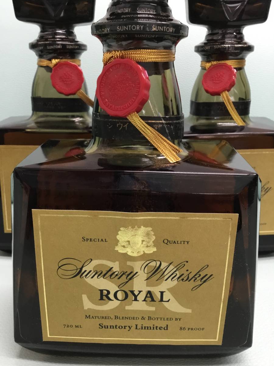 未開栓】SUNTORY サントリー ROYAL ローヤル ウイスキー 720ml 43