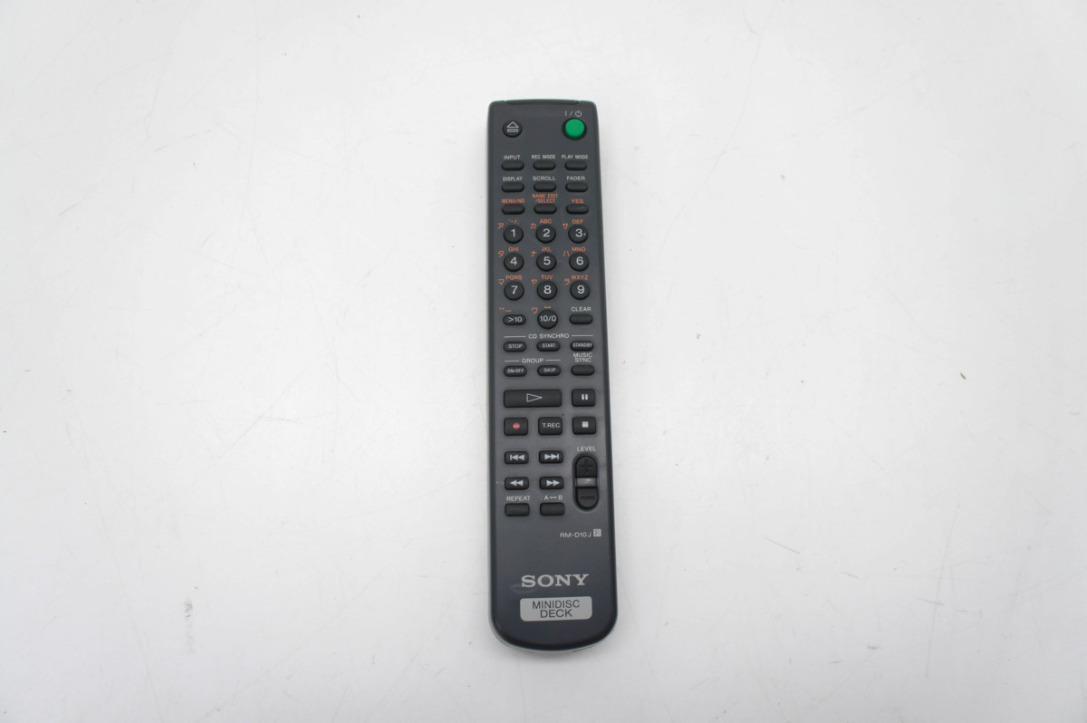 SONY ソニー MDレコーダー ミニディスクデッキ MDS-JA3ES☆M1F499 SONY