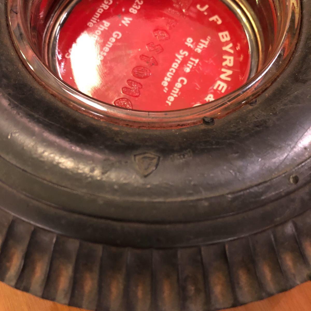 1940～1950s Firestone 灰皿 管50 デラックスチャンピオンタイヤ