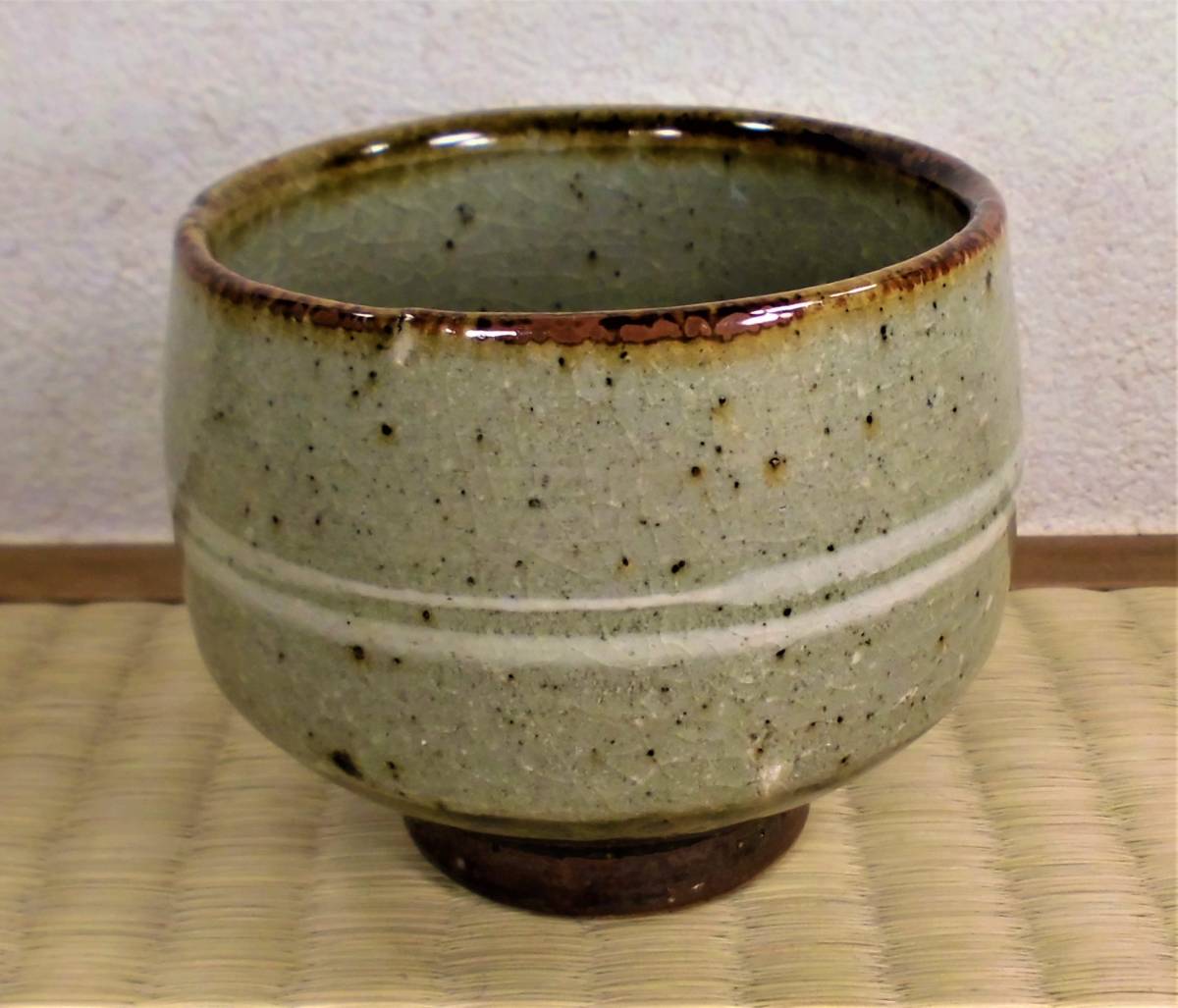 舩木研兒 舩木研兒(舩木研児) コロぐい呑 緑和堂 ｜骨董品買取 『湯呑