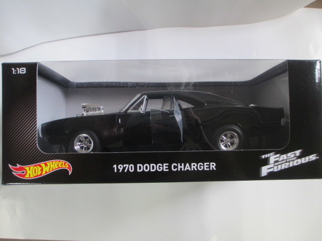 ワイルドスピード1/18 HotWeels （エリート）DodgeCharger 1⁄18 ホット