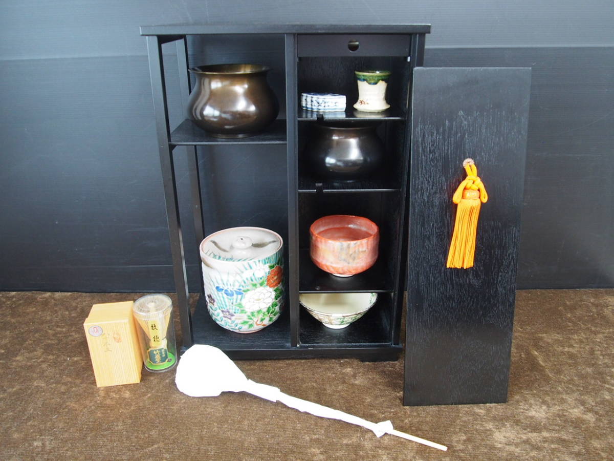 短冊箱 茶道具 茶道 茶道具セット 茶道具セット一式 茶器 茶道具一式 一式 中身は別売りです。 お棚 茶器&frasl;茶道具 茶筅 昭和レトロ T84768521 棗 すいぎょく園｜創業百年、お茶の