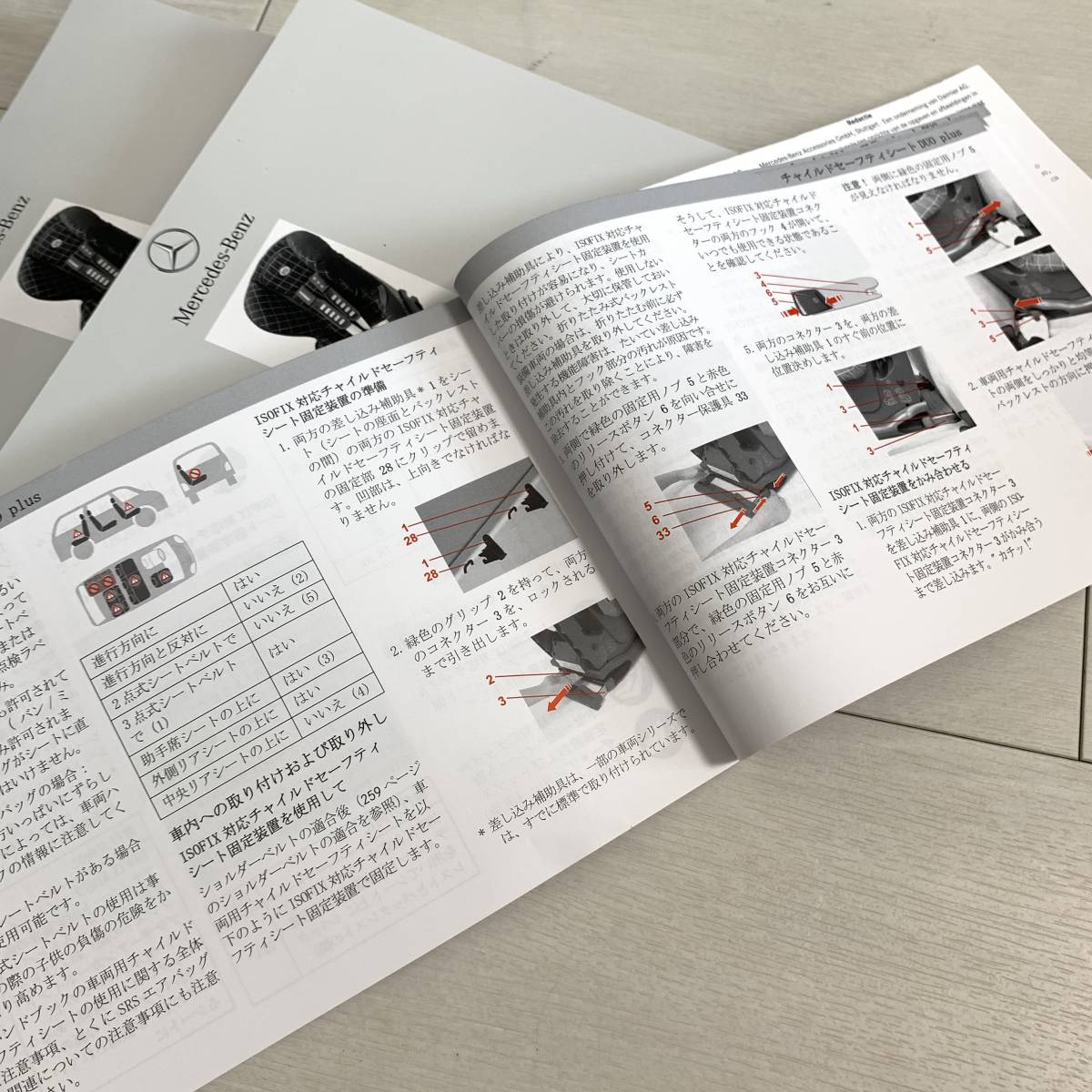 チャイルドシート メルセデスベンツ デュオプラス 純正 美品 ISOFIX
