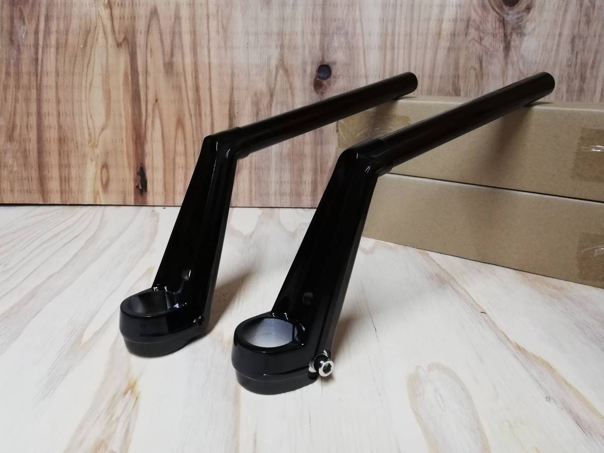 VFタイプ ハンドル 黒+延長キット① ⁄ ゼファー400用 ZR400C 変換 