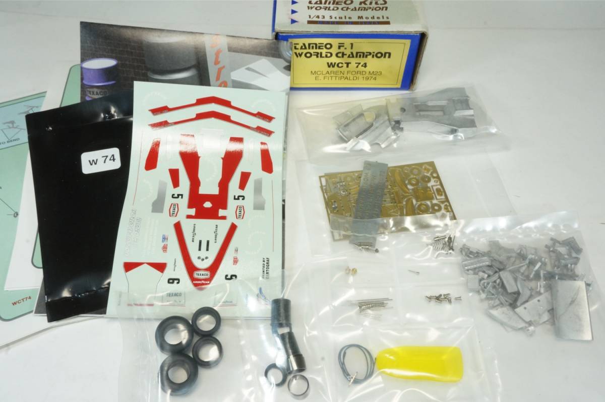 1⁄43 M23 タメオ E.フィッツパルディ ブラジルGP 1円〜 TAMEO 製1/