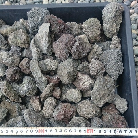 溶岩石9.8キロセット 庭石鑑賞石盆石水石盆栽灯籠造園坪庭庭