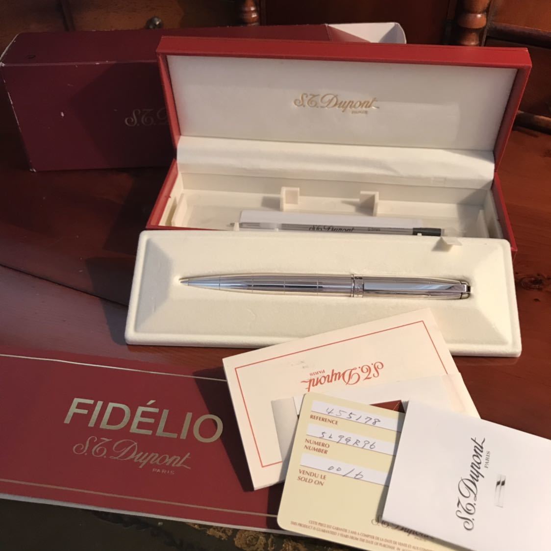 Dupont ボールペン S.T. デュポン シルバー - Classique ballpoint