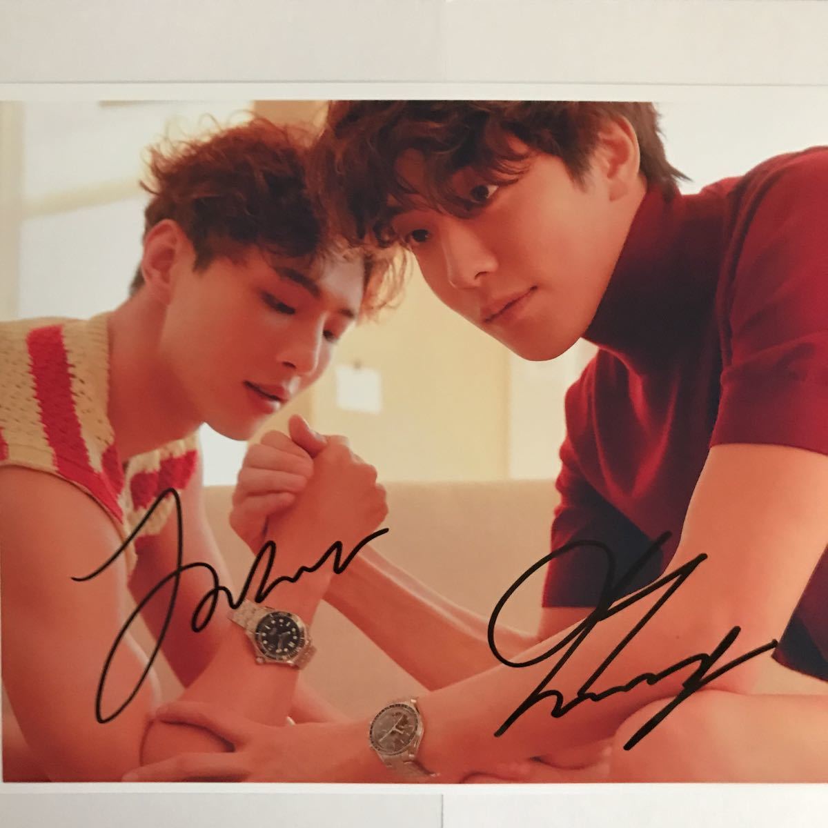 ナム・ジュヒョク＆ジス直筆サイン入り写真