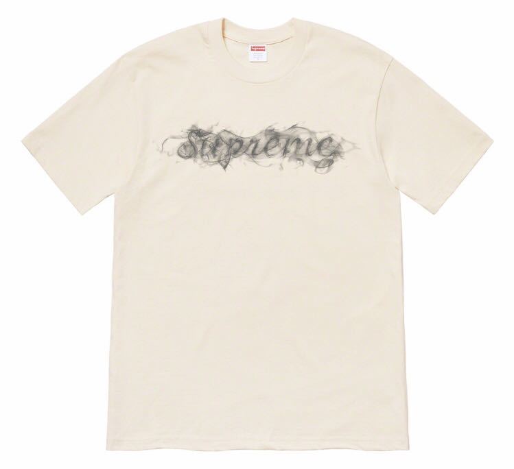 【送料無料】Size:M 新品 SUPREME Smoke Tee natural 肌色　ナチュラル シュプリーム Tシャツ　スモークＴ　19ＦＷ　19ＡＷ Supreme Tee Smoke Clothinga Hype Novelship