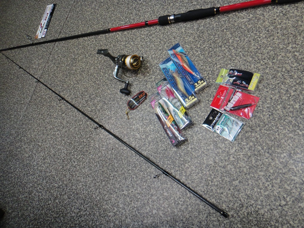 定番，本物保証 Pm CB エギングロッドSP83 / PE付リール2000~6点セット Ⅲ(その他)｜売買されたオークション情報、yahooの商品情報をアーカイブ公開 - オークファン ルアーロッド
