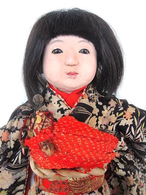 安い，低価 古い市松人形 女の子 36cm(市松人形)｜売買されたオークション情報、yahooの商品情報をアーカイブ公開 - オークファン 市松人形