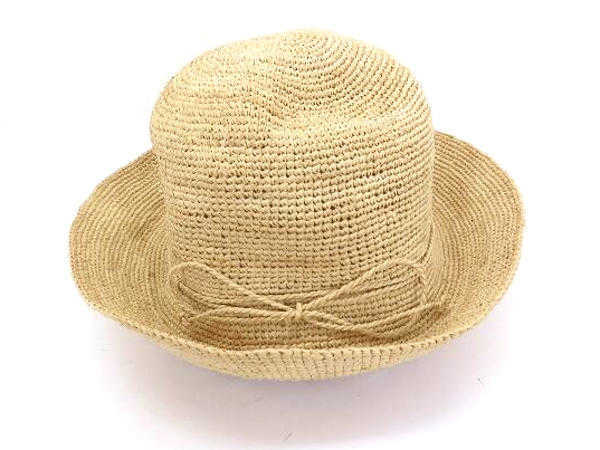 ヘレンカミンスキー麦わら帽子 1度使用 1円 ヘレンカミンスキー(Helen