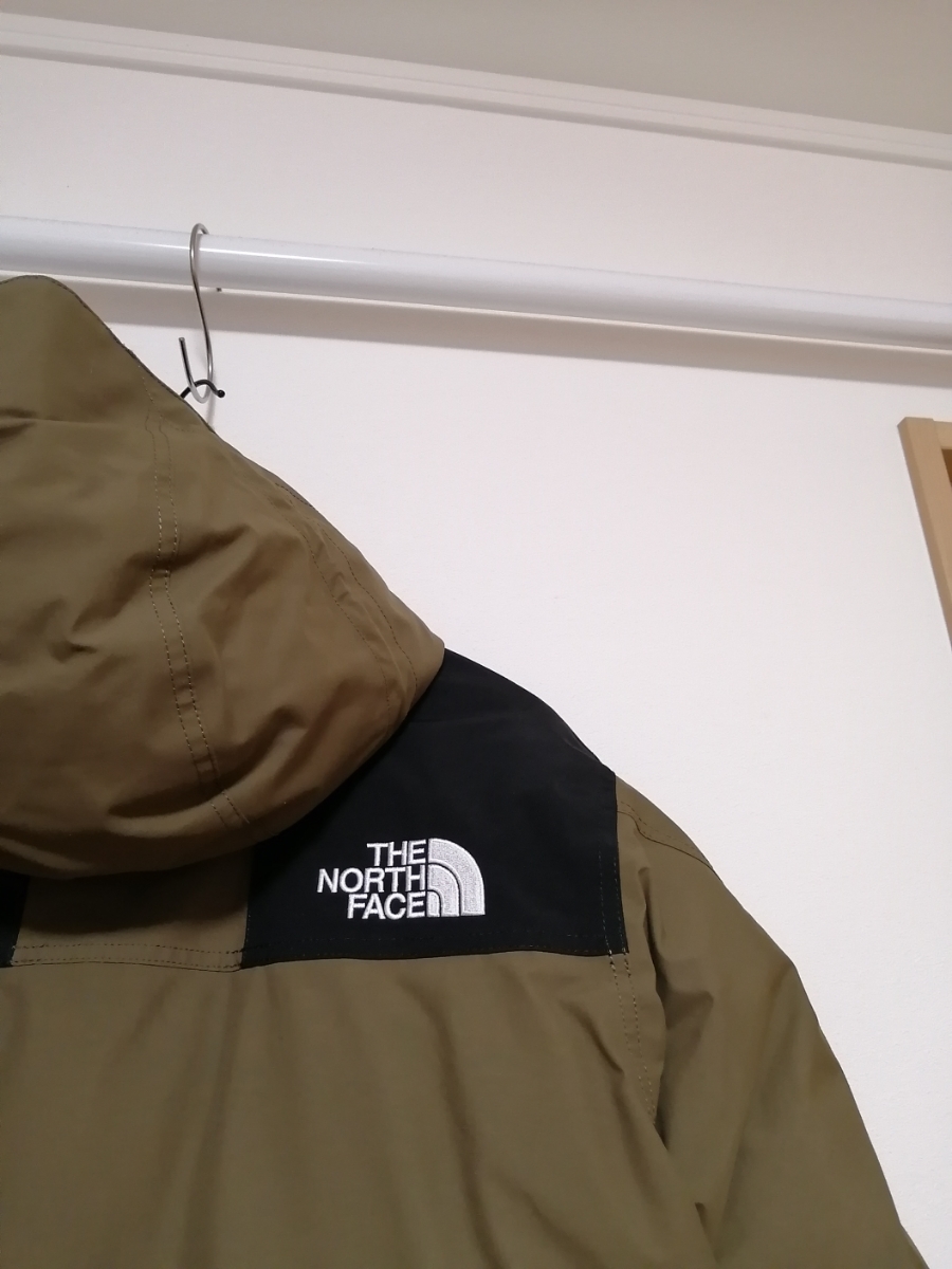 極美品 18FW ノースフェイスマウンテンダウンジャケット S ビーチ 
