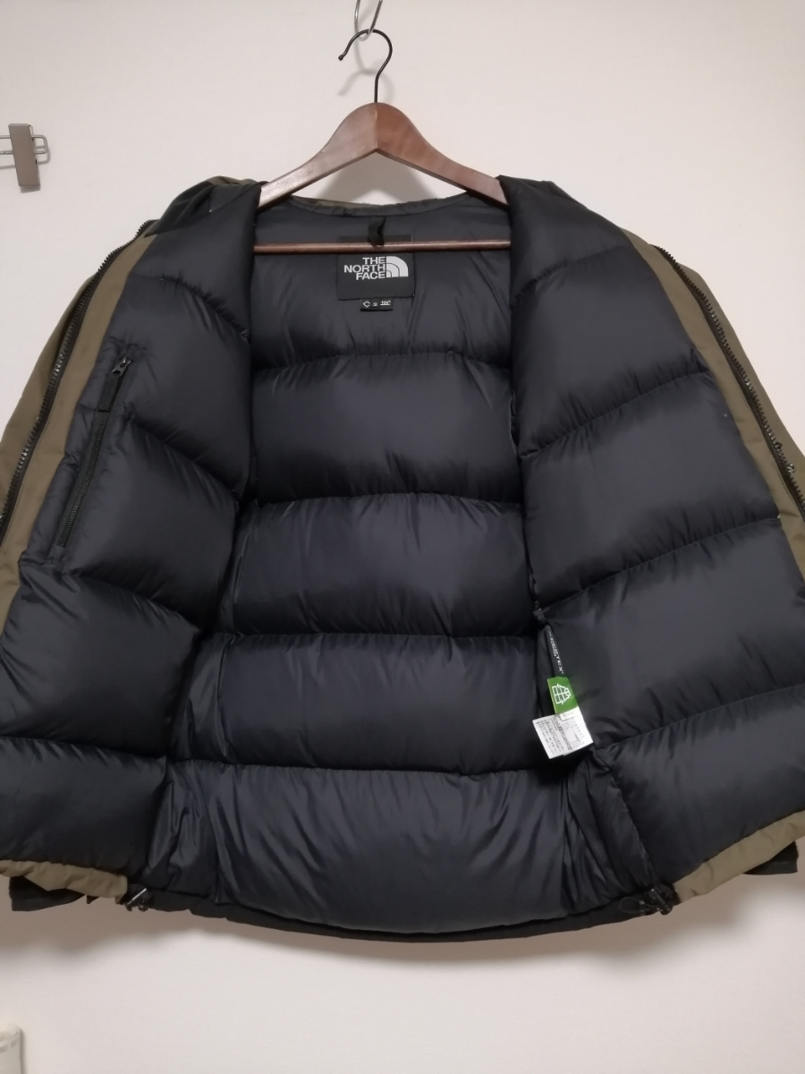 極美品 18FW ノースフェイスマウンテンダウンジャケット S ビーチ 