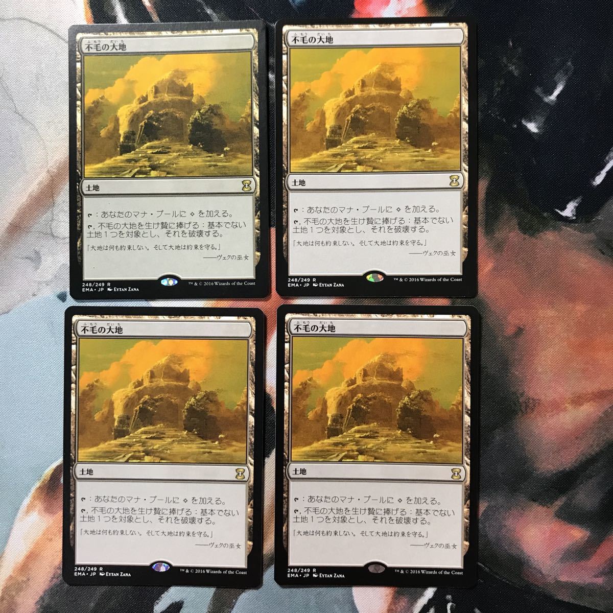 MTG 不毛の大地 日本語 4枚セット 日本最大級 | Wasteland 公式通販