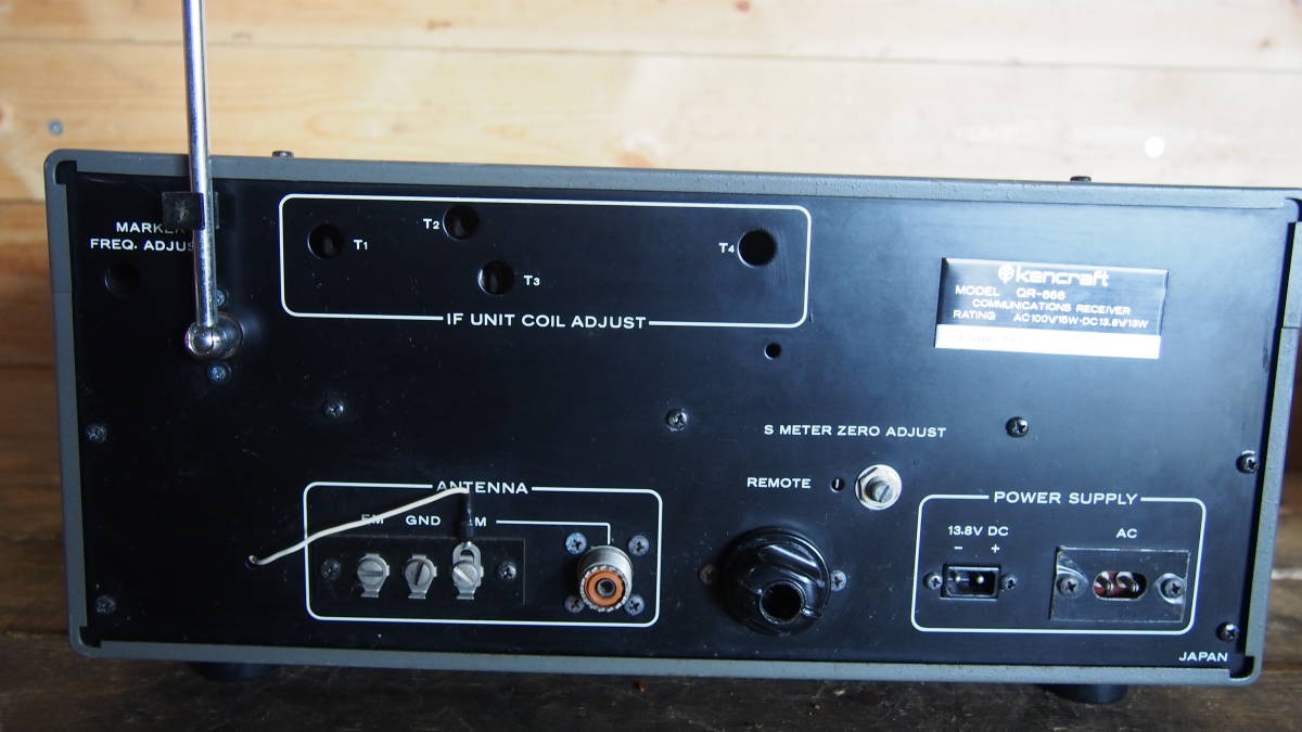 ‌*様 Kencraft QR-666 通信受信機 ☆Kencraft 受信機 COMMUNICATIONS